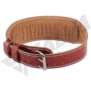 Custom Logo Genuine Leather Weightlifting Belt Gym Fitness Powerlifting <b>Back</b> <b>Support</b> Belt Strength Training & Bodybuilding - Product Image 2