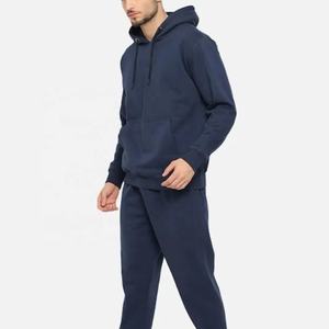 Cortar y coser ropa de calle proveedor al por mayor estampado de pantalla gráfico personalizado sudaderas con capucha GSM y pantalones de correr a granel conjunto de 2 piezas chándal - Product Image 3