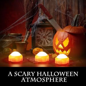 Luci LED a Forma di Zucca di Halloween con Telecomando e Timer, Decorazione Jack-O-Lantern a Batteria, Decorazioni per Halloween - Product Image 3