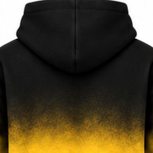 Sigma Gamma Rho Womens <b>Tie</b> <b>Dye</b> Oversized Hoodie Black Gold Color Custom Greek Letter Pullover Fleece <b>Sweatshirt</b> Sorority Casual - Product Image 3