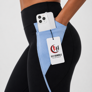 Leggings Fly Humble para Mujer, Cintura Media, Largo hasta la Rodilla, Color Sólido, Transpirables, Tejido de Algodón y Fibra de Bambú, Casuales, Verano, Transferencia Térmica - Product Image 5