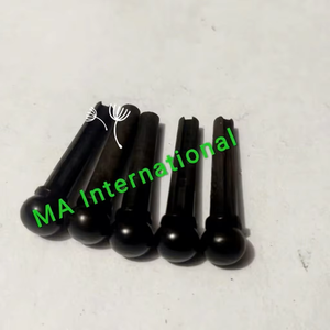 Wholesale Ebony Celluloid Metal Bridge Pins Picks for Electric Acoustic Guitars & Ukulele <b>Stringed</b> <b>Instruments</b> Parts Accessories - Product Image 6
