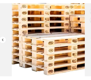 Palettes EPAL en bois de haute qualité fournies pour le stockage industriel et la manutention de marchandises. - Product Image 3