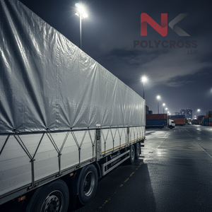 Lona impermeable de larga duración para camiones, cubierta de tela de PVC resistente a los rayos UV y a desgarros para la seguridad de la carga en exportaciones en India. - Product Image 3