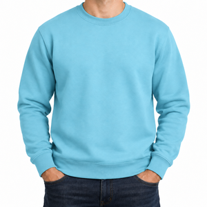เสื้อสเวตเชิ้ตปักลายตามสั่งสำหรับผู้ชาย คุณภาพสูง ผ้าฝ้าย 100% เสื้อสวมใส่สบายๆ - Product Image 2