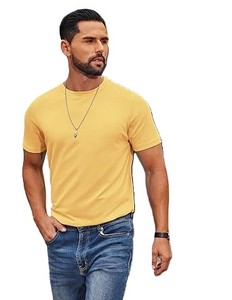 เสื้อยิมผ้าฝ้ายแบบกำหนดเอง เสื้อยืดออกกำลังกายทรงหลวมโอเวอร์ไซส์ แขนสั้นสำหรับผู้ชาย - Product Image 2