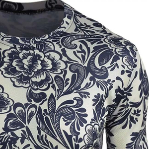 T-shirt imprimé graphique surdimensionné personnalisé en coton épais, style streetwear - Product Image 5