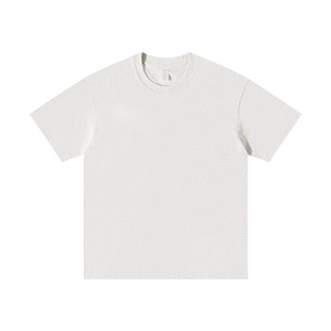 Camiseta de Manga Corta Oversize para Hombre, Color Azul Marino, Logotipo Minimalista en el Pecho, Cuello Redondo de Algodón, Estilo Casual Urbano, Venta al Por Mayor OEM - Product Image 2