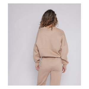 Ensemble de survêtement deux pièces pour femme, coupe décontractée, fermeture éclair sur le devant - Product Image 6