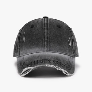 Gorra de Béisbol Vintage Desgastada Ajustable de Mezclilla Lavada con Bordado Personalizado de Alta Calidad, Ideal para Fiestas de Verano - Product Image 4