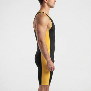 Traje de Remo para Hombre, Uniforme Deportivo Transpirable y Ligero, Uniforme de Remo Premium para Hombre, Traje de Carreras Deportivo sin Mangas de Secado Rápido - Product Image 3