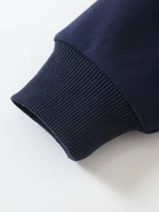 Nueva Sudadera Otoñal para Niños Mayores con un Elegante Diseño Coreano, 100% Algodón, Tela Ligera, Bolsillos Grandes Informales - Product Image 6