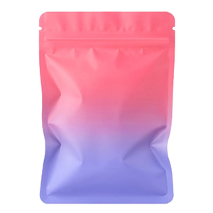 Bolsa de Mylar Morada al por Mayor con Ventana Transparente y Cierre Reutilizable para Envasado de Frutas, Nueces y Snacks - Product Image 4