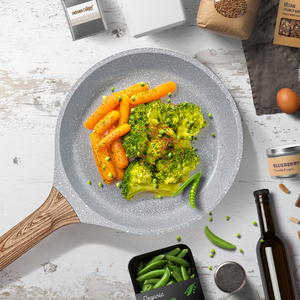 Advanced Hard Anodized Saute Pan With Premium Nonstick Coating Comfortable Soft Grip Handle Oven Safe - Product Image 6