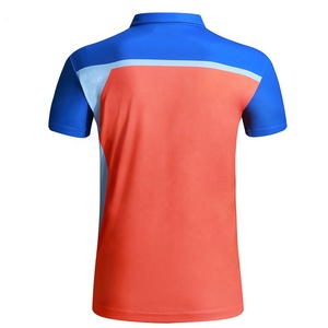Polo pour homme 100 % coton à séchage rapide, manches courtes, vêtement de sport avec impression sérigraphiée sur tissu tricoté - Product Image 6