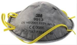 Mascarilla Desechable 9913 con Carbón Activado, Tela No Tejida, Diseño de 5 Capas, Ajuste Cómodo para Protección Contra Polvo Orgánico, Niebla y Vapores - Product Image 3