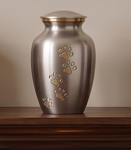Urnas de Cremación para Mascotas y Urnas Conmemorativas de Metal para Cenizas de Perros y Gatos, Urna de Cremación de Latón Elegante - Product Image 2