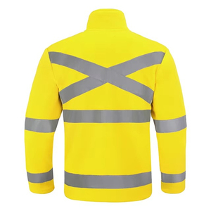 Construction <b>Softshell</b> Safety Wear <b>Jackets</b> Reflective Tapes Working <b>Jackets</b> Custom <b>Hi</b> <b>Vis</b> Work Security <b>Jackets</b> For Men - Product Image 2