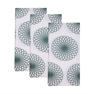 Serviette de cuisine professionnelle de haute qualité avec un magnifique motif floral imprimé, taille et logo personnalisables - Product Image 6
