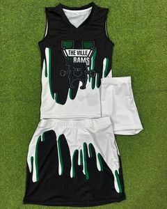 Uniforme de football 7v7 sublimé 100% polyester, uniforme de compression, uniforme pour les matchs 7v7, haute qualité, personnalisé - Product Image 3