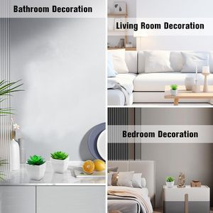 Modernas 6 Piezas de Suculentas Artificiales Pequeñas de Plástico para Decoración Interior; 6 Piezas de Plantas Artificiales, Adornos de Suculentas Falsas en Macetas Verdes - Product Image 6