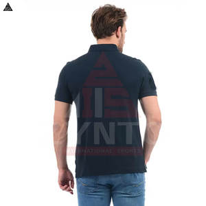 Venta Directa de Fábrica, Polo Suave Personalizado, Polo de Golf para Hombre de Talla Grande, Cuello Alto Acanalado, 100% Algodón, Camisetas Polo para Hombre - Product Image 2