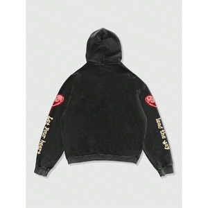 Sweat à capuche épais pour homme, 100 % coton, doublure polaire, coupe classique, haute qualité, service OEM, respirant et écologique - Product Image 5