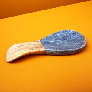 Reposacucharas de Acero Inoxidable, Color Personalizado, Hecho a Mano, Ecológico, Apto para Lavavajillas y Microondas - Product Image 2