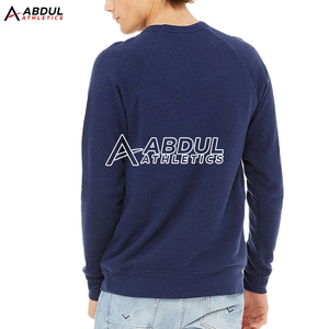 Sweat-shirt pour homme en coton mélangé, style épaules tombantes, idéal pour le streetwear urbain et un look décontracté. - Product Image 2