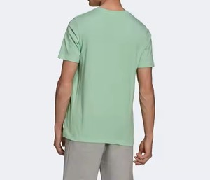 T-shirts décontractés unis pour hommes, vente en gros d'usine, personnalisables, nouveau design tendance, meilleure qualité, confortables, à col contrastant, offre spéciale - Product Image 2