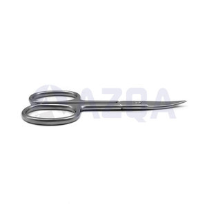 Ciseaux à ongles pour bébé en acier inoxydable avec lames courbées et pointes rondes pour le soin des ongles des nourrissons, des nouveau-nés et des enfants - Product Image 2