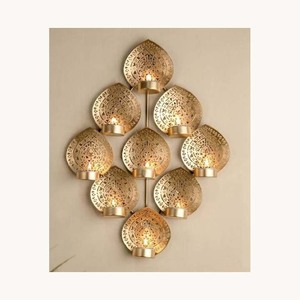 Modern Metal Hanging <b>Tealight</b> Candle <b>Holder</b> Customized New Design <b>Tealight</b> <b>Holder</b> For Wedding Table Centerpiece - Product Image 1