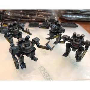 IQFUN en stock, accesorios de PVC de Taiwán para hangar, soporte de mando para hovercraft, equipo 08, escena de guerra, modelo de juguete de 30 piezas - Product Image 4