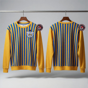 Sigma เสื้อสเวตเตอร์คอกลมปักลายสำหรับผู้หญิงแกมม่าชมรม - Product Image 1