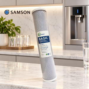Cartouche filtrante à eau de 20 pouces, haute capacité, filtre à bloc de carbone, système de liant unique, 2026, best-seller - Product Image 1