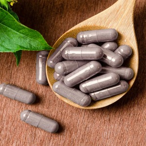 Capsules de gingembre noir de grande qualité, taille 00, extrait d'herbes naturelles pures, complément pour le bien-être quotidien, énergie, sans produits chimiques, 12 mois - Product Image 1
