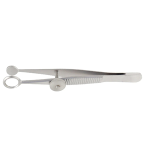 Forceps pour chalazion Ayer, diamètre intérieur 8 mm, longueur totale 9 cm, instrument chirurgical ophtalmique en acier inoxydable - Product Image 1