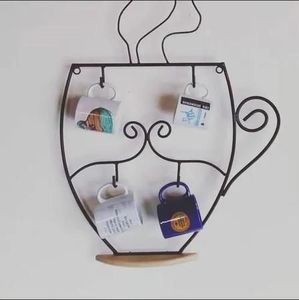 Support à tasses en fer robuste pour grandes tasses et mugs, offrant un support métallique stable et durable - Product Image 6