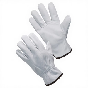 Premium Genuine Sheepskin Durable Anti-Slip Driver Gloves Soft Lightweight Flexible Leather Work Gloves Adjustable <b>Wrist</b> <b>Strap</b> - Product Image 4