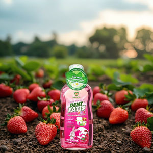 Kids Mouthwash Strawberry Flavor Fresh <b>Breath</b> Natural Whitening Protect Gums Anti Cavity Gentle Oral Care Daily Rinse - Product Image 6