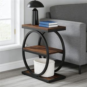 Tavolino da Caffè Multifunzionale a Tre Livelli, Tavoli Laterali e d'Appoggio Salvaspazio con Design Pratico - Product Image 2