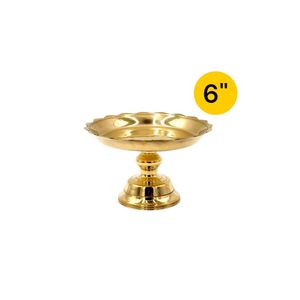 6 "malay ถาดแท่นทองเหลืองจากประเทศไทย - Product Image 1