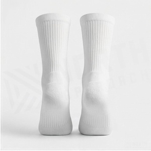 NA Crew <b>Socks</b> White Breathable Cotton Basketball <b>Socks</b> for Adults Summer - Product Image 2