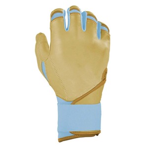Gants de frappe en cuir bleus unisexes pour adultes, durables, ambidextres, à enfiler - Product Image 3
