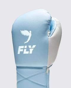 Guantes de Boxeo Personalizados de Piel de Vacuno Genuina de Alta Calidad OEM, Color Azul Cielo, para Entrenamiento de Boxeo, Combate y Gimnasio - Product Image 5