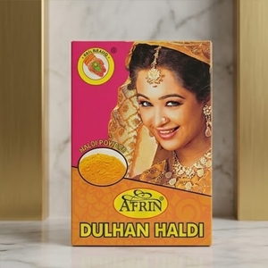 มาส์กหน้าผงขมิ้น Afrin Pure Dulhan Haldi สำหรับผิวกระจ่างใส ลดสิว ปรับผิวขาวใสอย่างเป็นธรรมชาติ ด้วยสมุนไพรอูบตัน 250 กรัม - Product Image 3