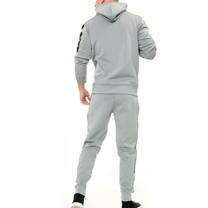 ชุดเซ็ตฮู้ดดี้ซิปแบบ unisex คุณภาพดี สีพื้น 400 GSM กางเกงจ็อกเกอร์ลำลอง รูดเชือกผูกเอว ทรงปกติ - Product Image 2