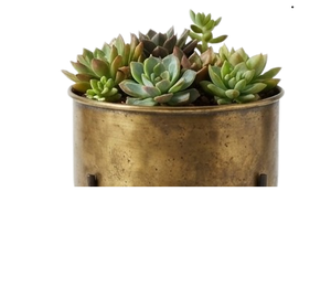 Grand pot de fleurs en fer noir avec support, pot de fleurs en bronze, décoration de jardin, accessoires d'extérieur, balcon - Product Image 5