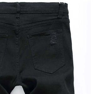 Pantalones Cortos de Mezclilla Casuales para Hombre, con Cordón, Estilo Urbano, de Secado Rápido, Transpirables, Tejidos, para la Playa, con Bordado y Bolsillos, para Verano - Product Image 4