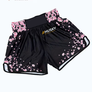 Shorts en satin tricoté bleu marine uni pour homme, taille mi-haute élastique, séchage rapide, décontracté, 100% polyester, HUSKY SPORTSWEAR HSW-20008 - Product Image 4